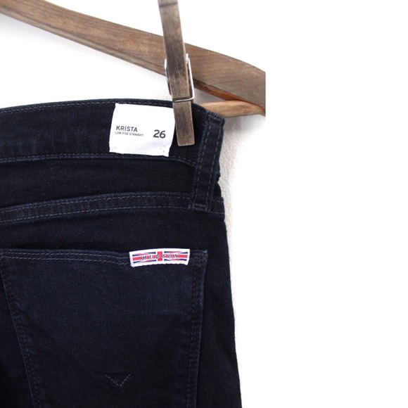 Hudson NWT Krista Dark Straight Jeans 26 2 - Picture 9 of 10
